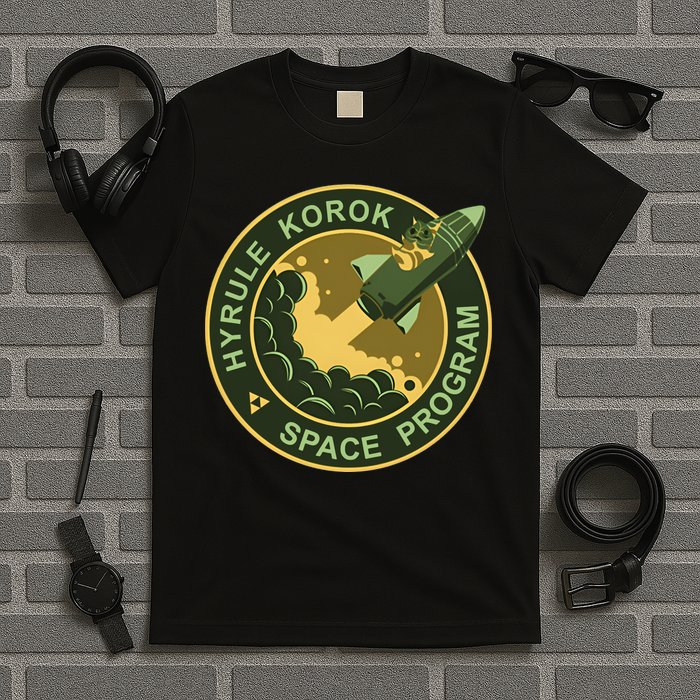 Hyrule Korok Space Program Breath Of The Wild Link The Legend Flora Of Hyrule T-Shirt