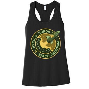 Hyrule Korok Space Program Breath Of The Wild Link The Legend Flora Of Hyrule Women's Racerback Tank