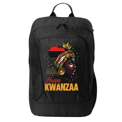 Happy Kwanzaa Seven Principles Of Kwanzaa City Backpack