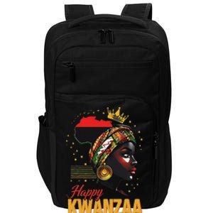 Happy Kwanzaa Seven Principles Of Kwanzaa Impact Tech Backpack