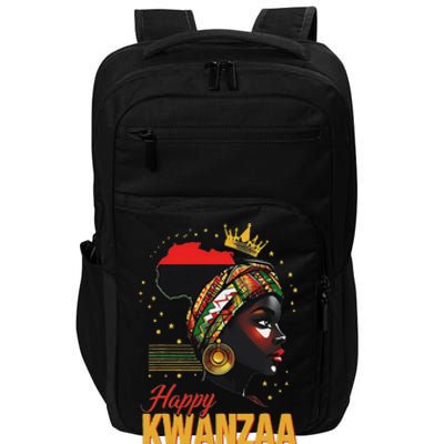 Happy Kwanzaa Seven Principles Of Kwanzaa Impact Tech Backpack