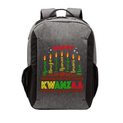 Happy Kwanzaa Seven Principles Of Kwanzaa Vector Backpack