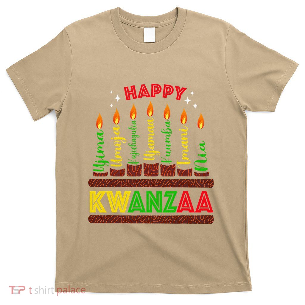 Happy Kwanzaa Seven Principles Of Kwanzaa T-Shirt