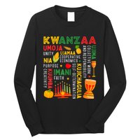 Happy Kwanzaa Seven Principles Of Kwanzaa Long Sleeve Shirt