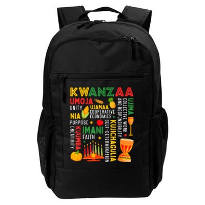 Happy Kwanzaa Seven Principles Of Kwanzaa Daily Commute Backpack