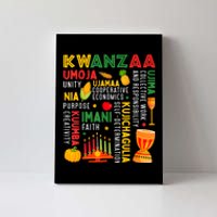 Happy Kwanzaa Seven Principles Of Kwanzaa Canvas