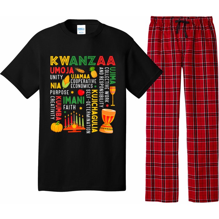 Happy Kwanzaa Seven Principles Of Kwanzaa Pajama Set