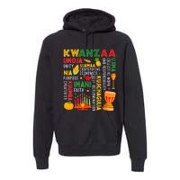 Happy Kwanzaa Seven Principles Of Kwanzaa Premium Hoodie