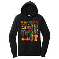 Happy Kwanzaa Seven Principles Of Kwanzaa Women's Pullover Hoodie