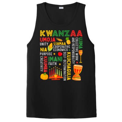 Happy Kwanzaa Seven Principles Of Kwanzaa PosiCharge Competitor Tank