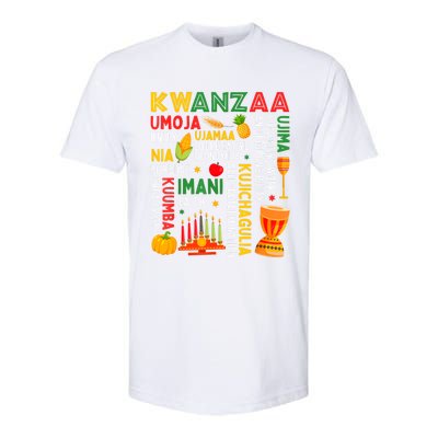 Happy Kwanzaa Seven Principles Of Kwanzaa Softstyle CVC T-Shirt