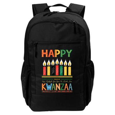 Happy Kwanzaa Seven Principles Of Kwanzaa Daily Commute Backpack