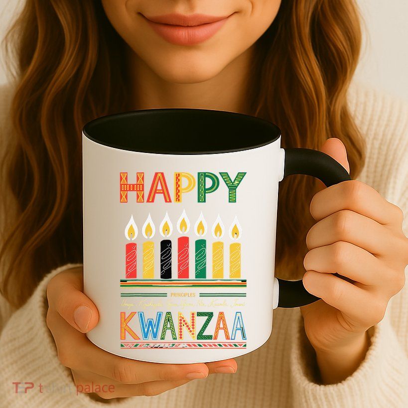 Happy Kwanzaa Seven Principles Of Kwanzaa Mug
