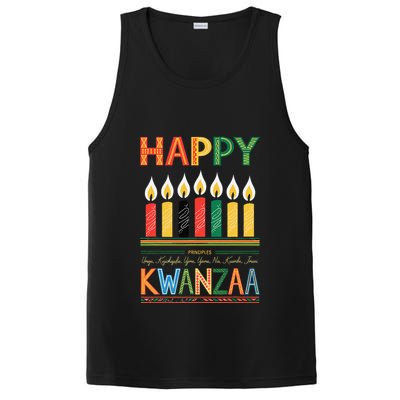 Happy Kwanzaa Seven Principles Of Kwanzaa PosiCharge Competitor Tank