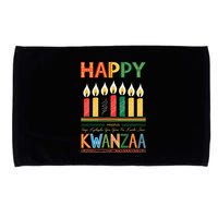 Happy Kwanzaa Seven Principles Of Kwanzaa Microfiber Hand Towel