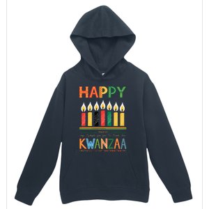 Happy Kwanzaa Seven Principles Of Kwanzaa Urban Pullover Hoodie