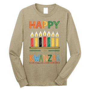 Happy Kwanzaa Seven Principles Of Kwanzaa Long Sleeve Shirt