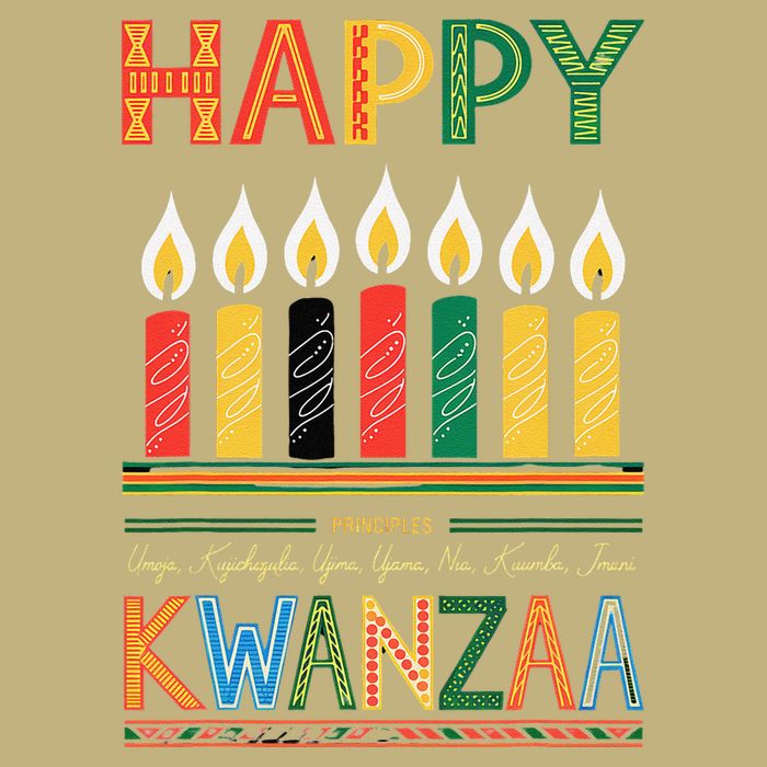 Happy Kwanzaa Seven Principles Of Kwanzaa Button
