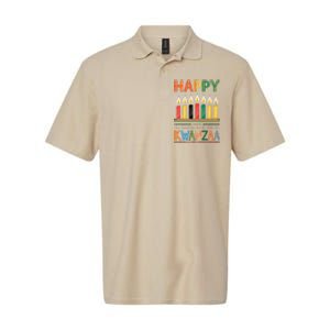 Happy Kwanzaa Seven Principles Of Kwanzaa Softstyle Adult Sport Polo