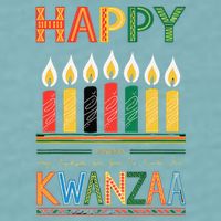 Happy Kwanzaa Seven Principles Of Kwanzaa Sueded Cloud Jersey T-Shirt