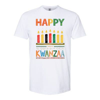 Happy Kwanzaa Seven Principles Of Kwanzaa Softstyle CVC T-Shirt