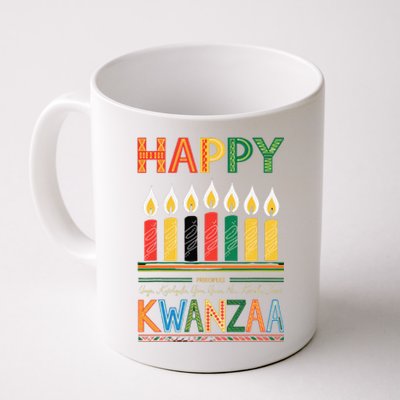 Happy Kwanzaa Seven Principles Of Kwanzaa Coffee Mug