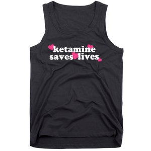 Hazel Ketamine Saves Lives Tank Top