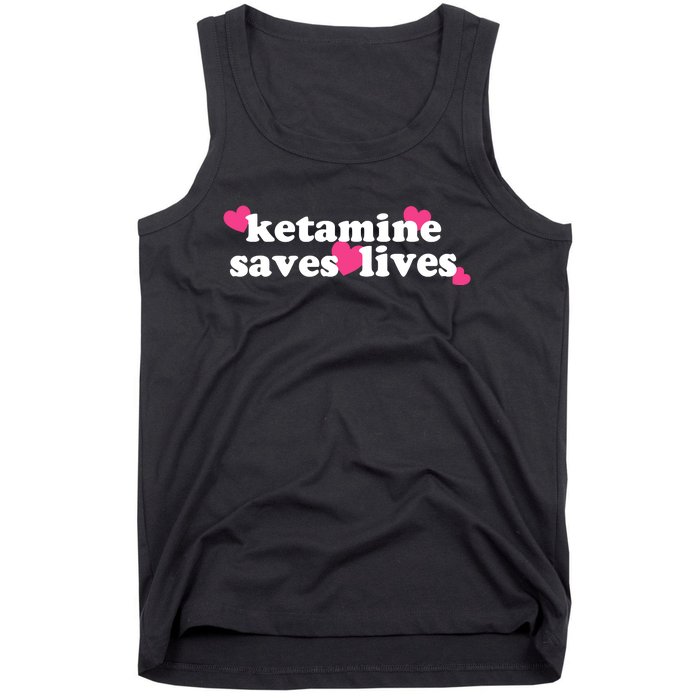 Hazel Ketamine Saves Lives Tank Top