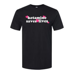 Hazel Ketamine Saves Lives Softstyle CVC T-Shirt