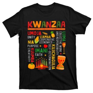 Happy Kwanzaa Seven Principles Of Kwanzaa T-Shirt