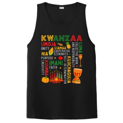 Happy Kwanzaa Seven Principles Of Kwanzaa PosiCharge Competitor Tank