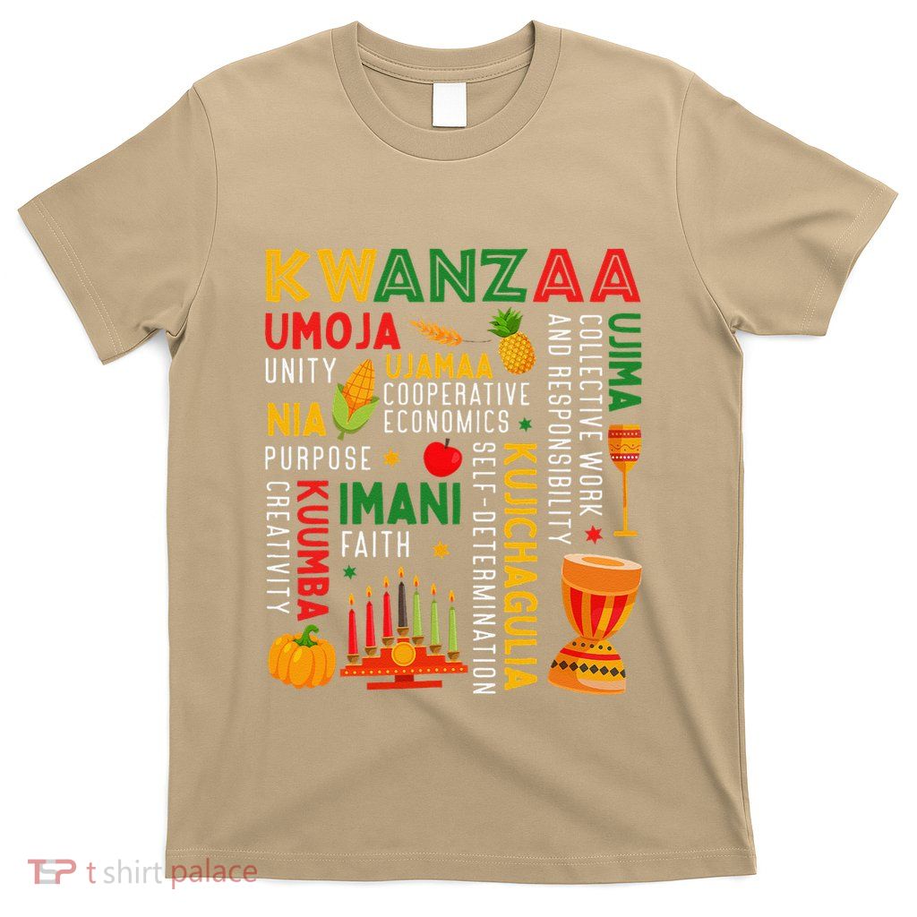 Happy Kwanzaa Seven Principles Of Kwanzaa T-Shirt