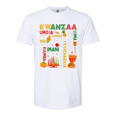 Happy Kwanzaa Seven Principles Of Kwanzaa Softstyle CVC T-Shirt