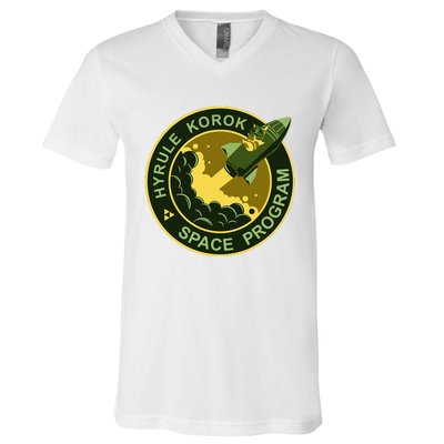 Hyrule Korok Space Program Funny Space Exploration V-Neck T-Shirt