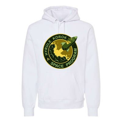 Hyrule Korok Space Program Funny Space Exploration Premium Hoodie