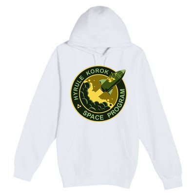 Hyrule Korok Space Program Funny Space Exploration Premium Pullover Hoodie