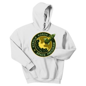 Hyrule Korok Space Program Funny Space Exploration Kids Hoodie