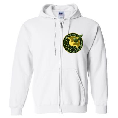 Hyrule Korok Space Program Funny Space Exploration Full Zip Hoodie