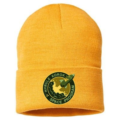 Hyrule Korok Space Program Funny Space Exploration Sustainable Knit Beanie