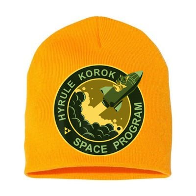 Hyrule Korok Space Program Funny Space Exploration Short Acrylic Beanie