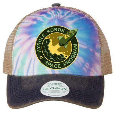 Hyrule Korok Space Program Funny Space Exploration Legacy Tie Dye Trucker Hat