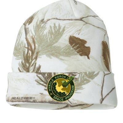 Hyrule Korok Space Program Funny Space Exploration Kati Licensed 12" Camo Beanie