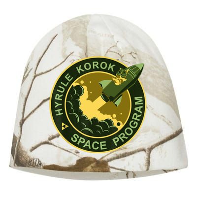 Hyrule Korok Space Program Funny Space Exploration Kati - Camo Knit Beanie