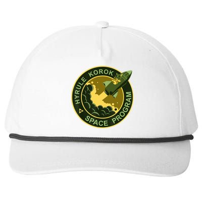 Hyrule Korok Space Program Funny Space Exploration Snapback Five-Panel Rope Hat