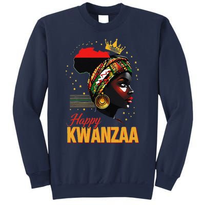 Happy Kwanzaa Seven Principles Of Kwanzaa Women Sweatshirt