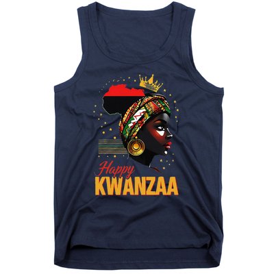 Happy Kwanzaa Seven Principles Of Kwanzaa Women Tank Top