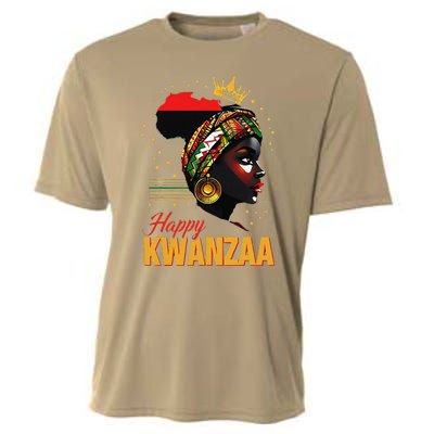 Happy Kwanzaa Seven Principles Of Kwanzaa Women Cooling Performance Crew T-Shirt