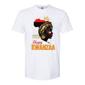 Happy Kwanzaa Seven Principles Of Kwanzaa Women Softstyle CVC T-Shirt