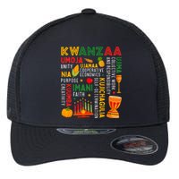 Happy Kwanzaa Seven Principles Of Kwanzaa Flexfit Unipanel Trucker Cap