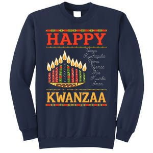 Happy Kwanzaa Seven Principles Of Kwanzaa Sweatshirt